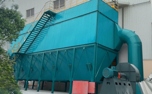 نظام جمع ومعالجة دخان الزنك