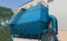 نظام جمع ومعالجة دخان الزنك