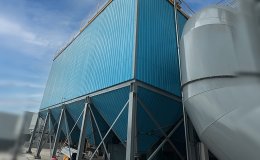 نظام جمع ومعالجة دخان الزنك