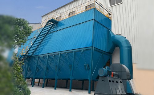 نظام جمع ومعالجة دخان الزنك