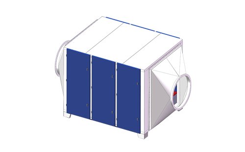 صندوق تنقية أبخرة الزيت