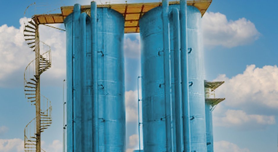 برج امتصاص الكربون المنشط للتنقية العميقة